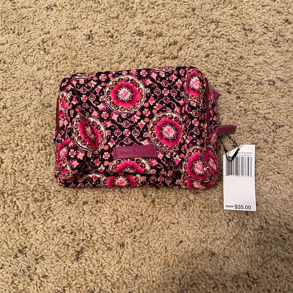 NWT Vera Bradley Iconic Medium Cosmetic Bag